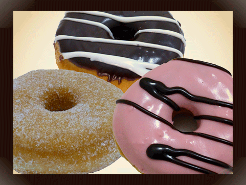 Donas Azúcar-Choco-Fresa